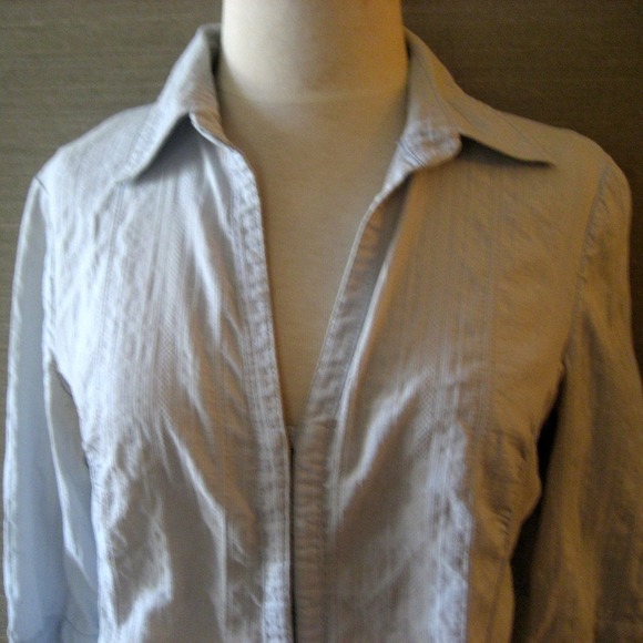 Light Blue H&M Shirt, Size: 10 - Picture 7 of 7